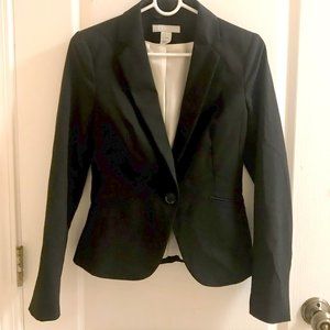 H&M Fitted Black Blazer